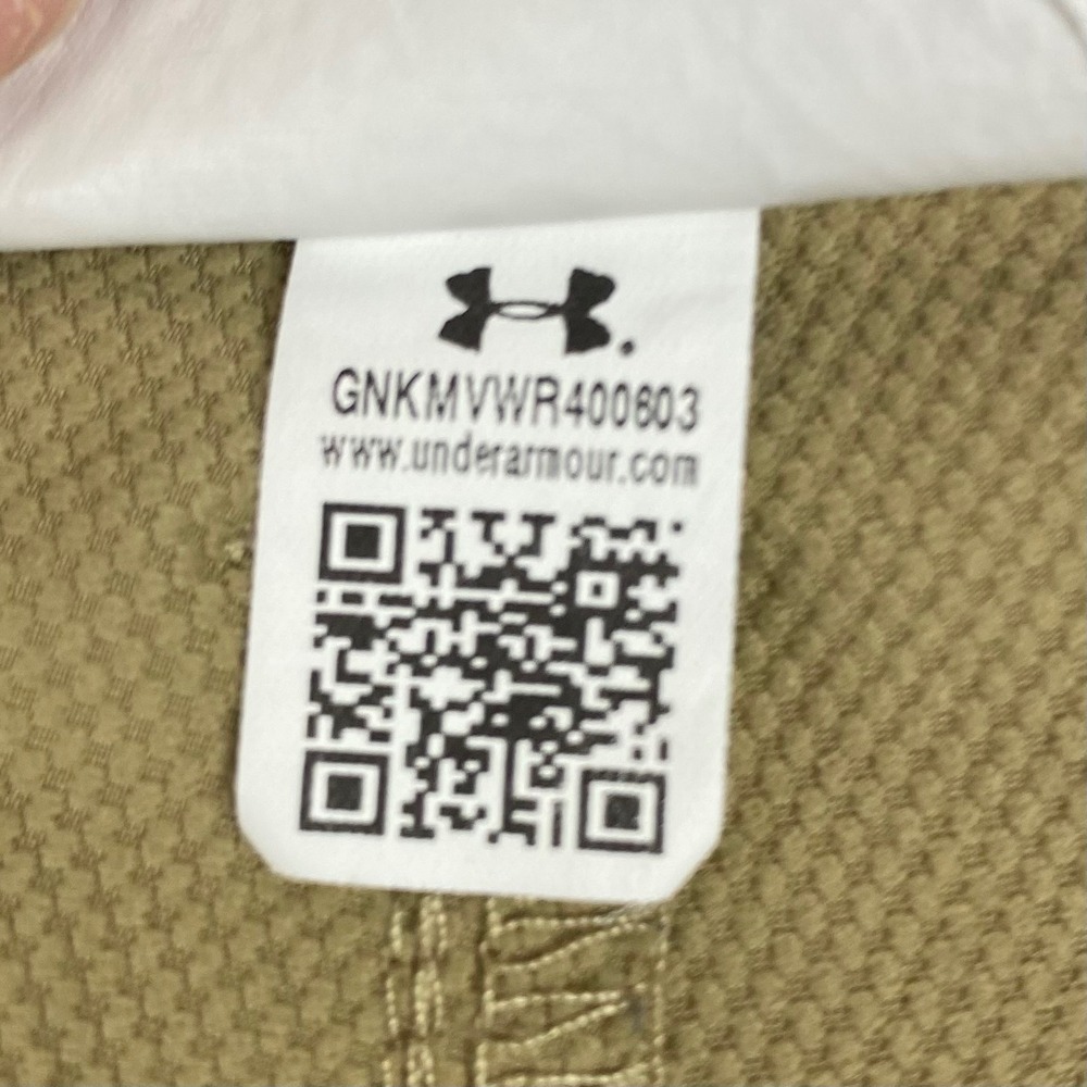Under Armour Tech Golf Pants Mens 38x30 Khaki Loose Golfcore Performance - Picture 13 of 16